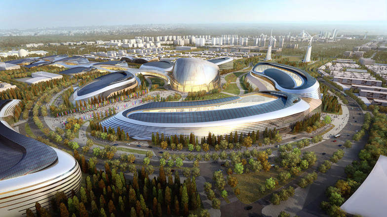 Diseño para la exposición World EXPO-2017 en Astaná, Kazajstán