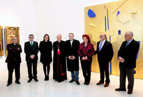 Inauguración de la exposición 'Arte y esperitualidad'. (Foto: IVAM)