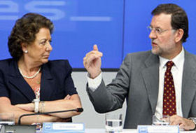 Rita Barberá y Mariano Rajoy