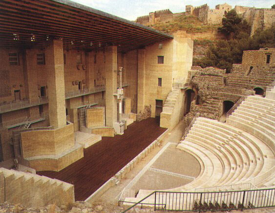 Aspecto actual del Teatro Romano de Sagunto