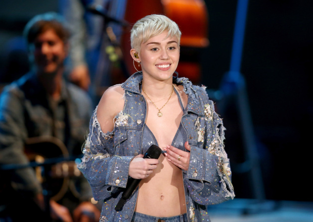 Foto de la grabación del MTV Unplugged de Miley Cyrus