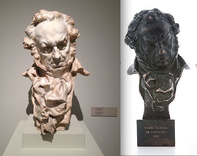 La escultura de los Premios Goya – Fundación Mariano Benlliure