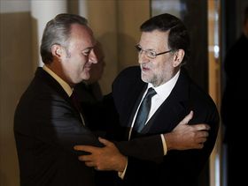 Alberto Fabra y Mariano Rajoy