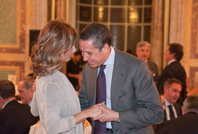 Cristina Garmendia y Eduardo Zaplana