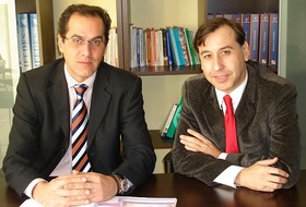 Alfredo Oller y Jorge Andrés, socios
