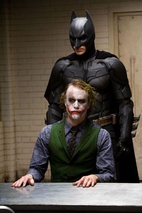 El Batman (Bale) y el Joker (Ledger) de Nolan