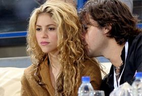 Shakira junto a Antonio de la Rúa