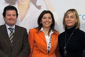 José Císcar, Mercedes Alonso y Sonia Castedo