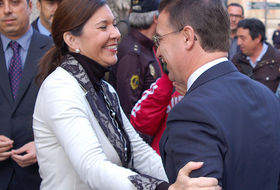 Mercedes Alonso y Serafín Castellano