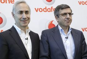 Antonio Coimbra y Francisco Román, CEO y presidente de Vodafone
