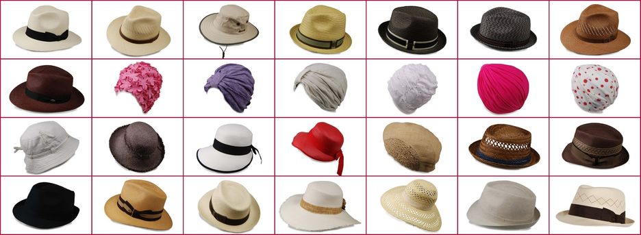 Sombreros Albero... todo un mar de ideas para cubrir la cabeza.