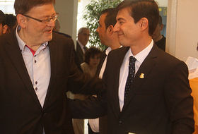 Ximo Puig y Rafael García, nuevo alcalde de Burjassot