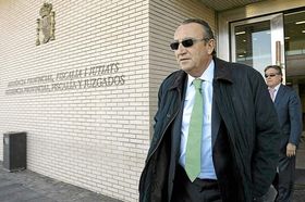 Carlos Fabra tras una comparecencias en los juzgados