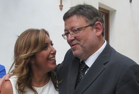 Susana Díaz y Ximo Puig