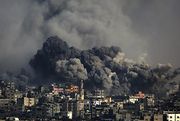 CONTINÚAN LOS ATAQUES AÉREOS ISRAELÍES SOBRE GAZA