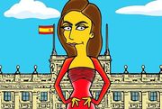 La Reina Letizia, una Simpson