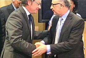 Juan Carlos Moragues y Cristóbal Montoro