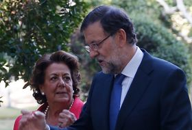 Rita Barberá y Mariano Rajoy  Foto: Moncloa