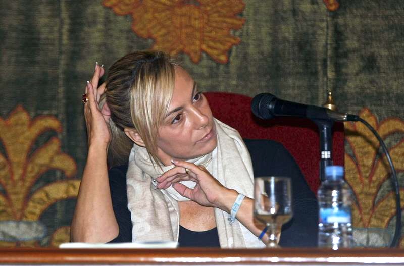 Sonia Castedo durante el pleno de este viernes. FOTO: EFE