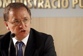 El Conseller de Hacienda, Juan Carlos Moragues