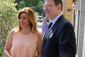 Susana Díaz y Ximo Puig