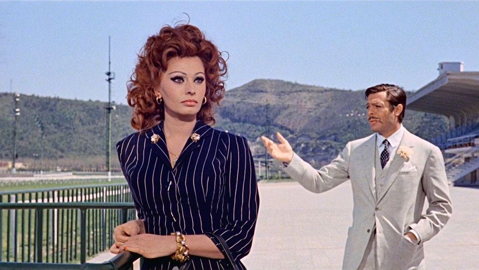 Sophia Loren y Marcello Mastroianni en 'Matrimonio a la italiana'.