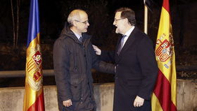 Antoni Martí (i.) y Rajoy