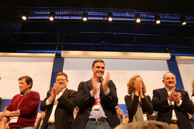 Puig y Sánchez, en la Conferencia del PSOE que está celebrándose en Valencia