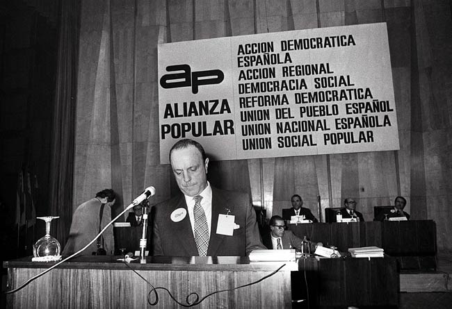 Manuel Fraga en los inicios de Alianza Popular | EFE