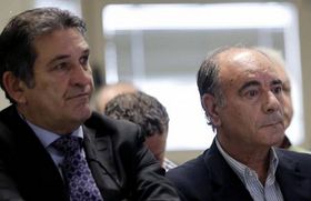 Justo Valverde, exjefe de contratación, y Antonio Rincón, exdirector técnico