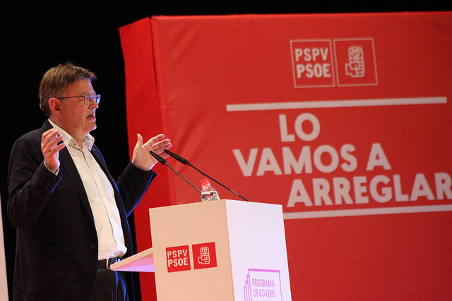 Ximo Puig, candidato del PSPV