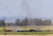 Accidente de un Airbus militar cerca del aeropuerto de Sevilla