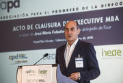 ACTO DE CLAUSURA DE EXECUTIVE MBA DE APD (FOTOS: EVA MÁÑEZ)
