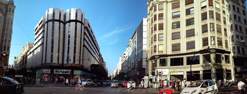 La calle Colón es una de las áreas con libertad horaria