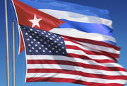 La bandera de EEUU ya ondea en Cuba
