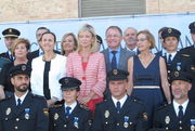 La presidenta del TSJ, Pilar de la Oliva, recibe la condecoración de Oro de la Generalitat al mérito policial