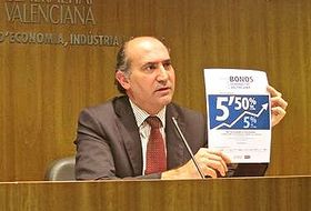 El conseller de Economía, Enrique Verdeguer