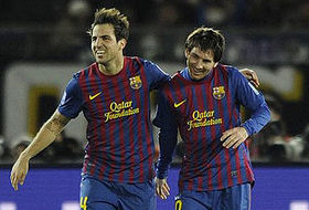 Messi y Cesc volvieron a ser letales