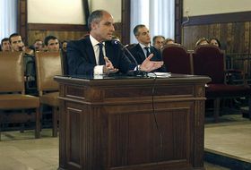 El expresidente del Valencia, Francisco Camps, en el juicio
