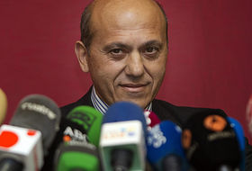 José María del Nido en la rueda de prensa 