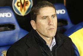 Juan Carlos Garrido dirigió su último partido como técnico del Villarreal