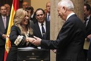 Margallo recoge la cartera de Exteriores de Trinidad Jiménez