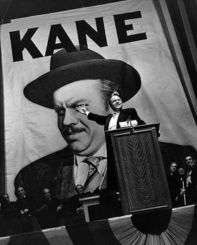 Orson Welles en 'Ciudadano Kane'