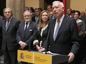 Margallo, tras recibir la cartera de Exteriores