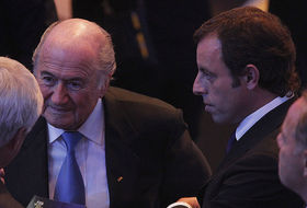 Blatter y Rossell estuvieron en la cita