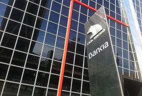 Sede operativa de Bankia en el paseo de la Castellana en Madrid