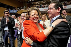 Rita Barberá y su posible sucesor Jorge Bellver