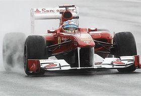Fernando Alonso en Sepang 