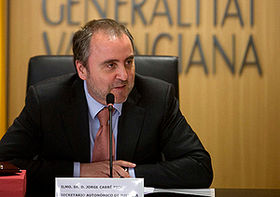 Jorge Cabré, conseller de Justicia y Bienestar Social