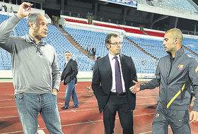 Zubizarreta, Rosell y Guardiola se reunieron el miércoles 
